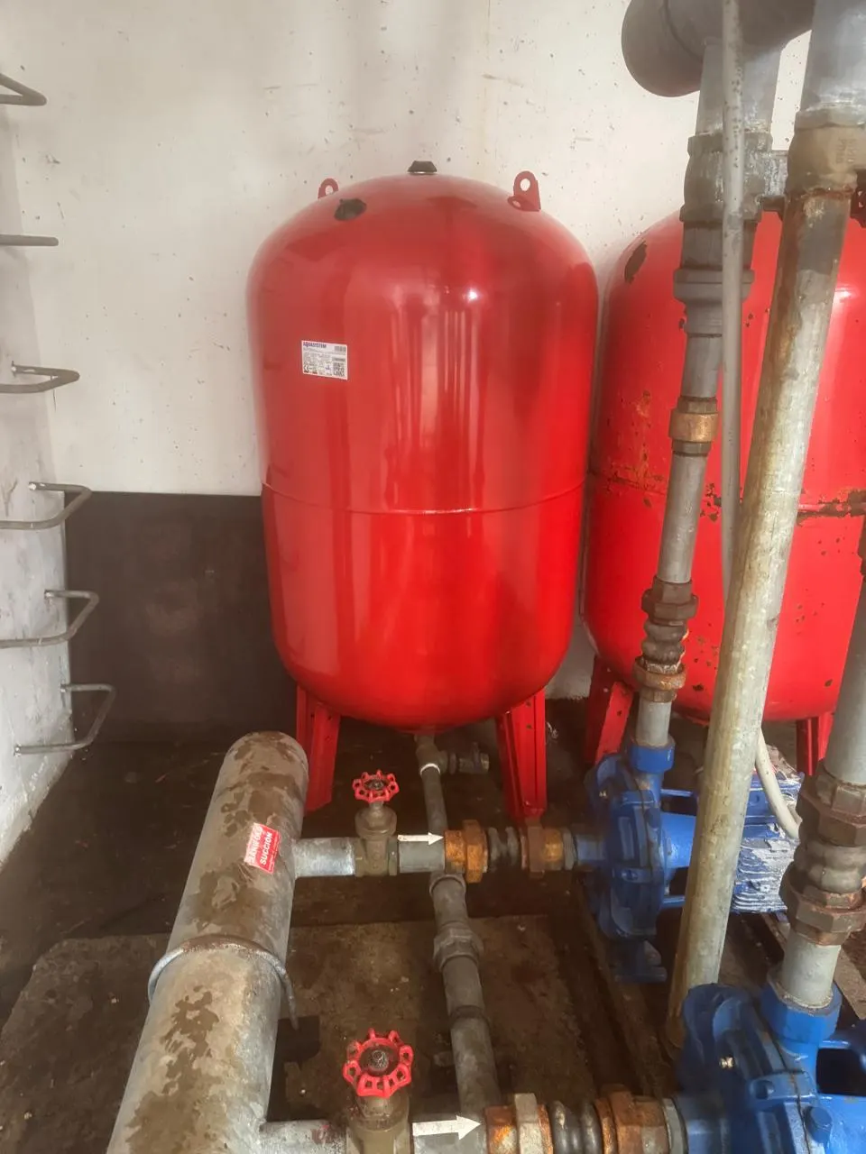 Estanque nuevo instalado